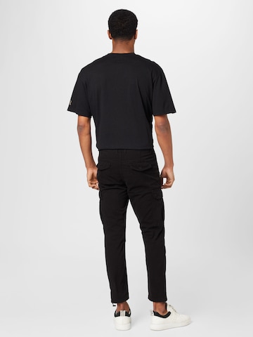 Regular Pantalon cargo 'Jolan' Redefined Rebel en noir