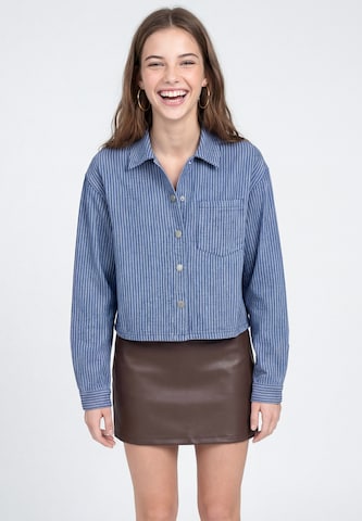 MYMO Shirt in Blauw: voorkant