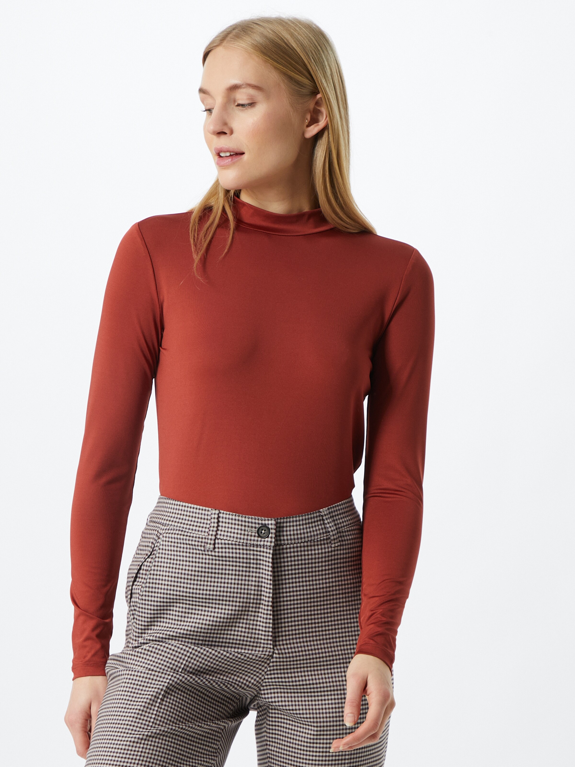 Frauen Shirts & Tops VILA Shirt 'Leola' in Rostrot - QK16514 Frauen Shirts & Tops VILA Shirt 'Leola' in Rostrot - QK16514