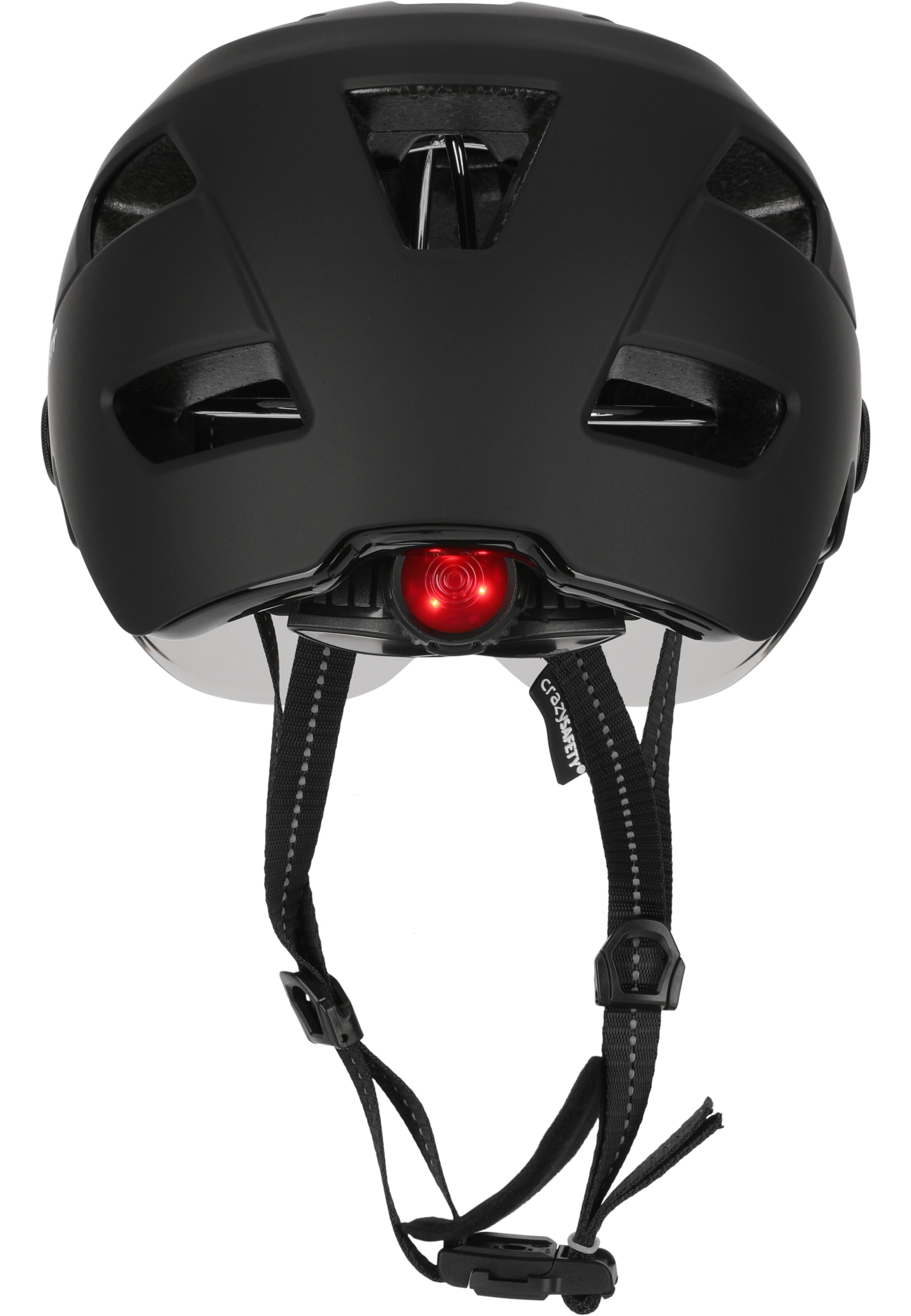 Crazy Safety Helmet 'Oak' in Black