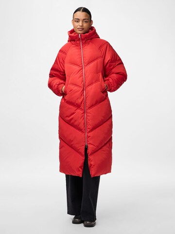 PIECES Winter Jacket 'PCJOLIE' in Red: front