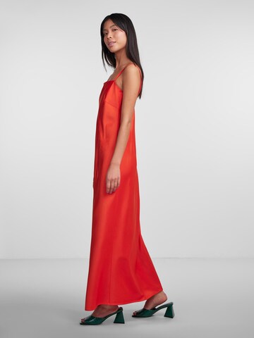 PIECES Evening Dress 'JOSEPHIN' in Orange