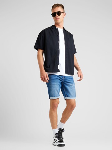 JACK & JONES - Ajuste regular Camisa 'COLLECTIVE' en negro