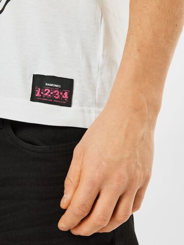 T-Shirt Mister Tee en blanc