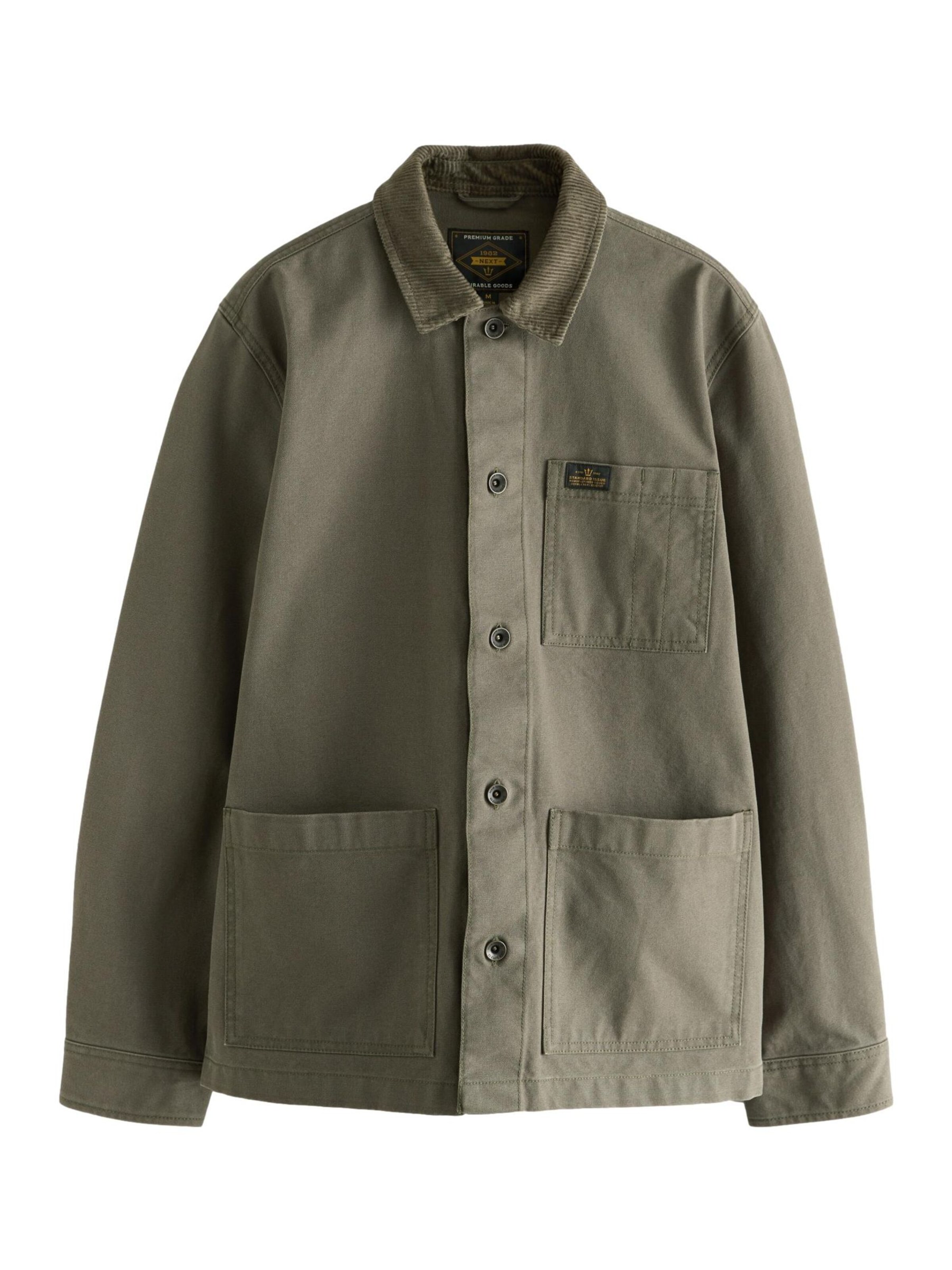 Next Jacke in Grün: Vorderseite