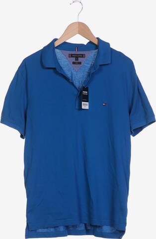 TOMMY HILFIGER Poloshirt XL in Blau: predná strana