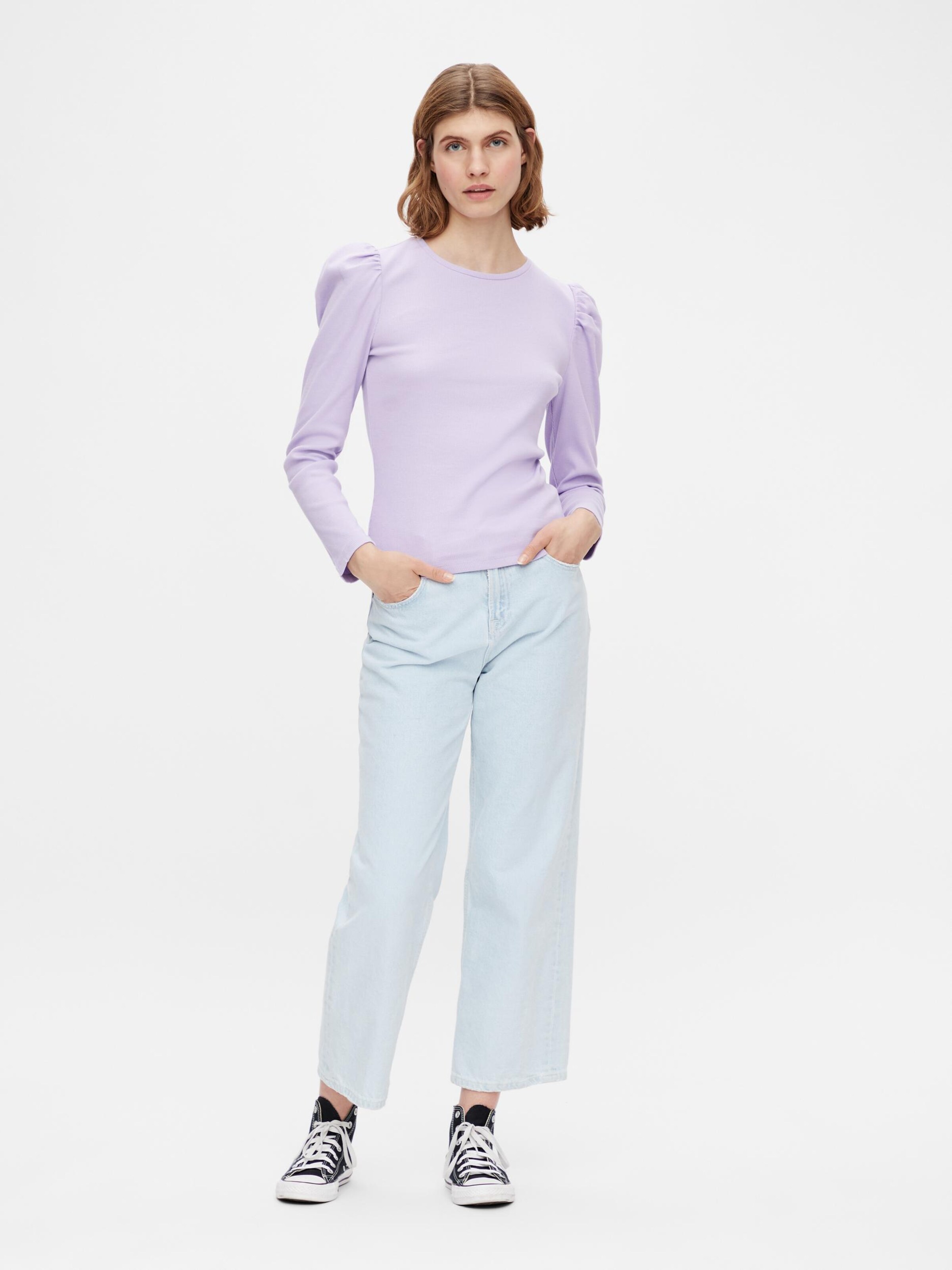 Frauen Shirts & Tops PIECES Shirt 'Anna' in Lavendel - KR08141 Frauen Shirts & Tops PIECES Shirt 'Anna' in Lavendel - KR08141