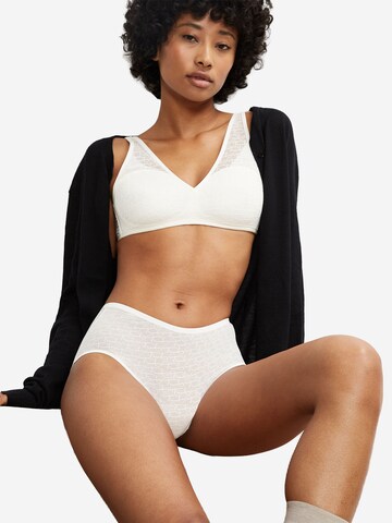 TRIUMPH Maxislip ' Red Label Triumph Signature Sheer ' in Weiß