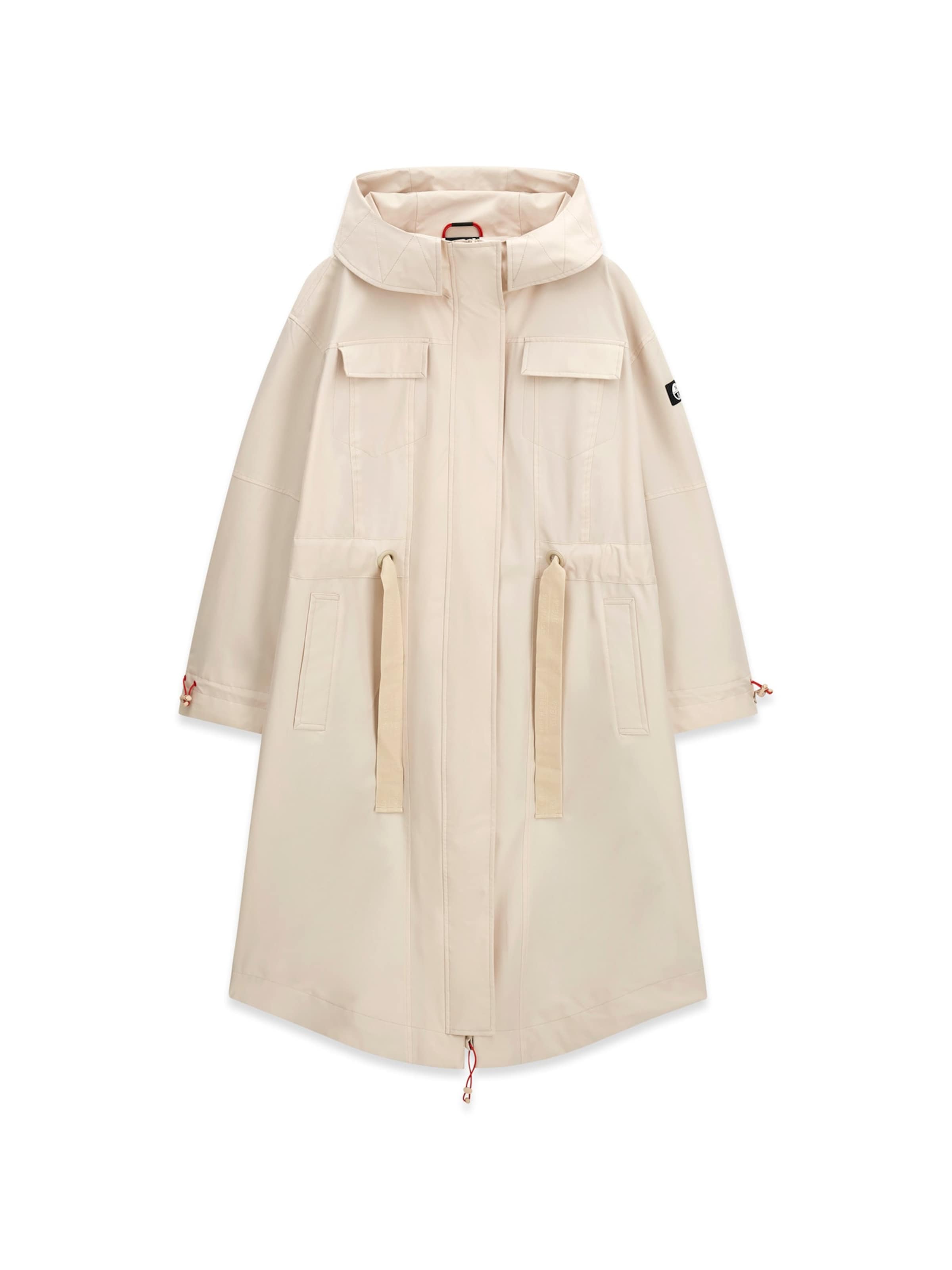 Parka di mezza stagione di GUESS in beige: frontale