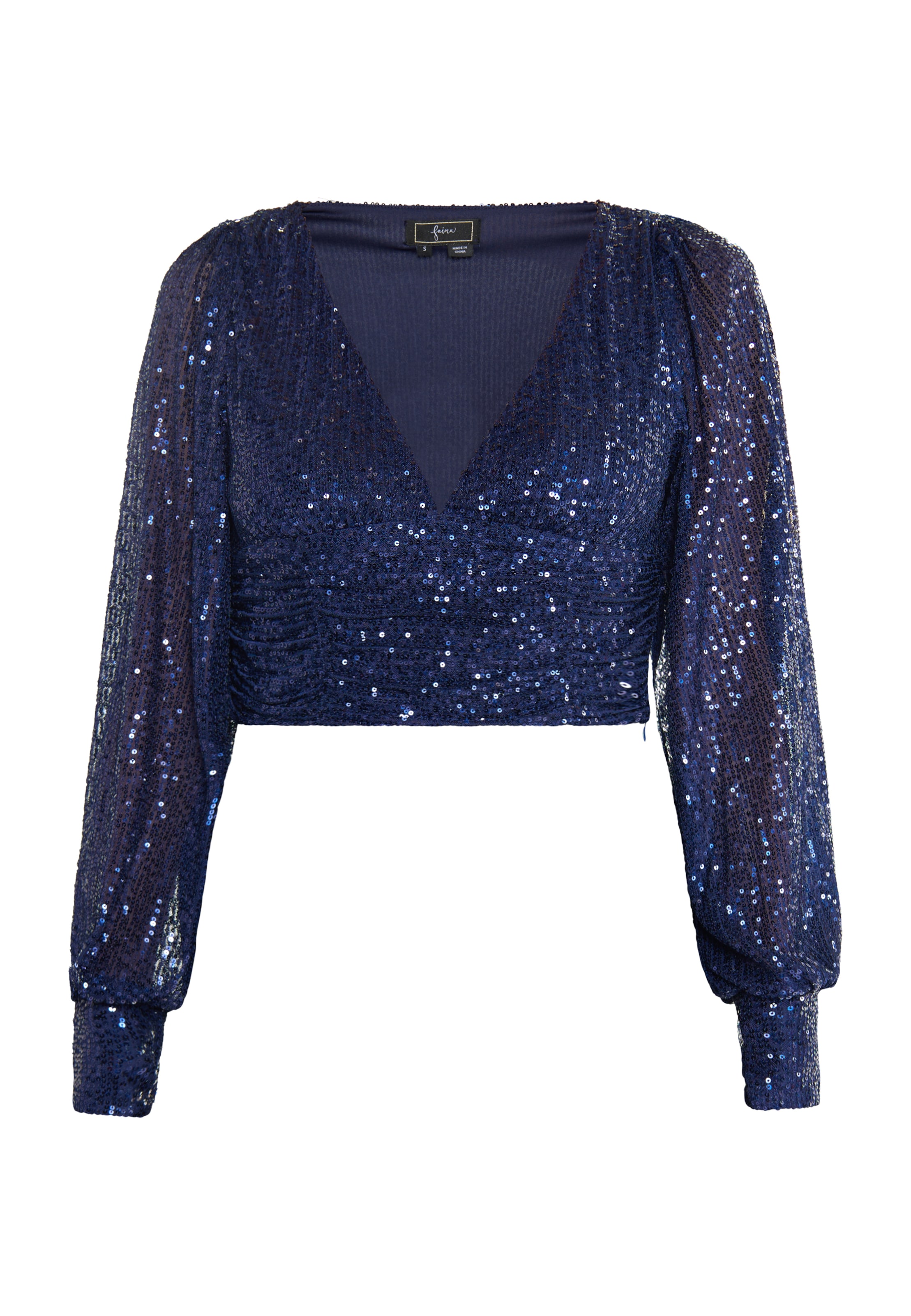 zils faina T-Krekls 'Nascita': no priekšpuses