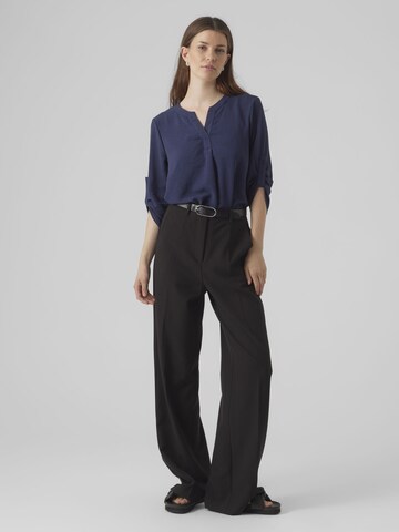 VERO MODA Blouse 'ELVA' in Blauw