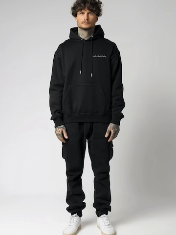 Sweat-shirt 'Overthinking' JustDepressed Clothing en noir