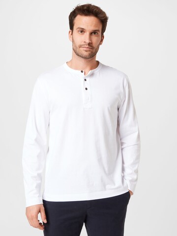 Banana Republic Shirt 'AUTHENTIC' in White: front