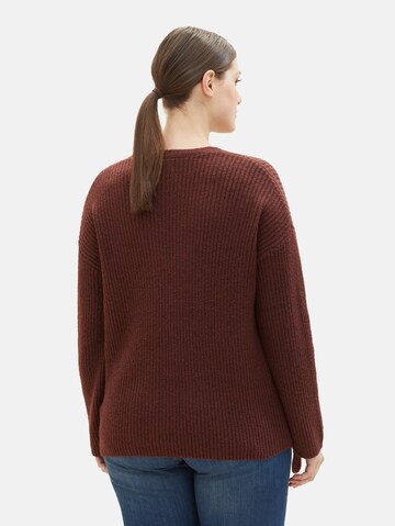 Pullover di Tom Tailor Women + in marrone