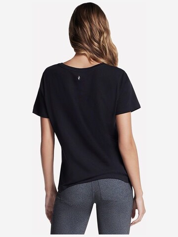 SKECHERS Shirt 'Skechers Pima V-Neck Tee'‌‌‌‌‌ in Schwarz