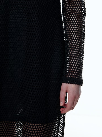 EDITED Knitted dress 'Zuleika' in Black