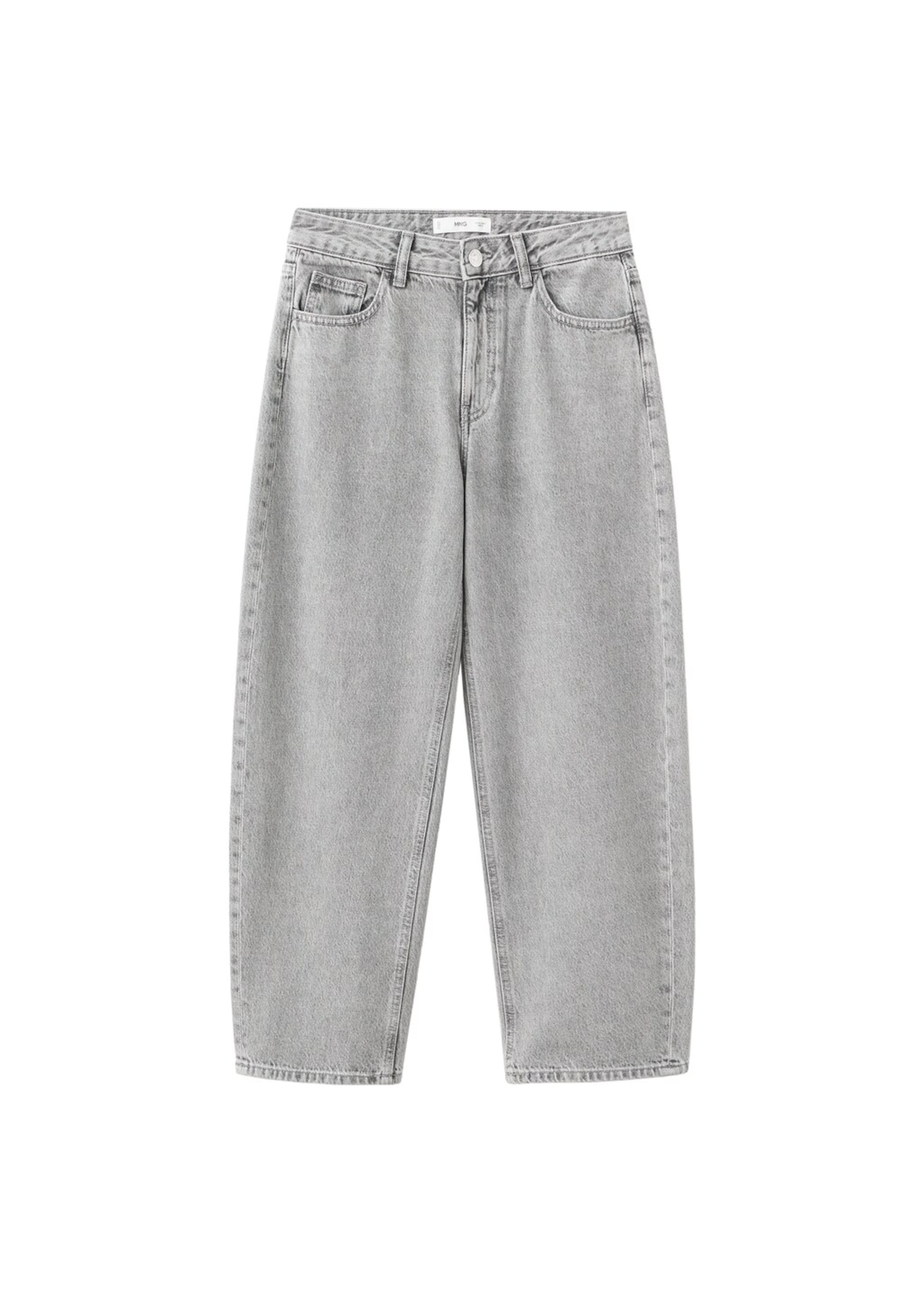 MANGO TEEN Regular Jeans 'Kendra' in Grau: Vorderseite