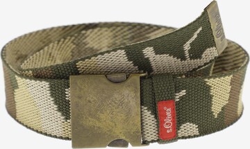 s.Oliver Belt in One size in Green: front