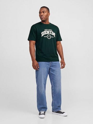 Jack & Jones Plus Shirt 'JJJam' in Green