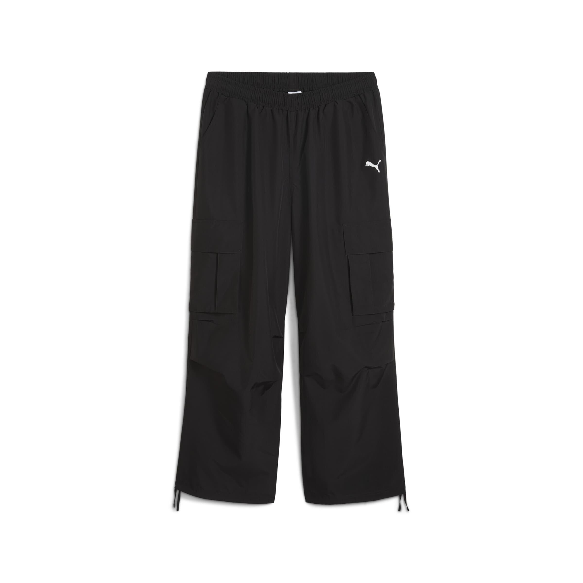 PUMA Sports trousers 'FUTURE.PUMA.ARCHIVE' in Black: front