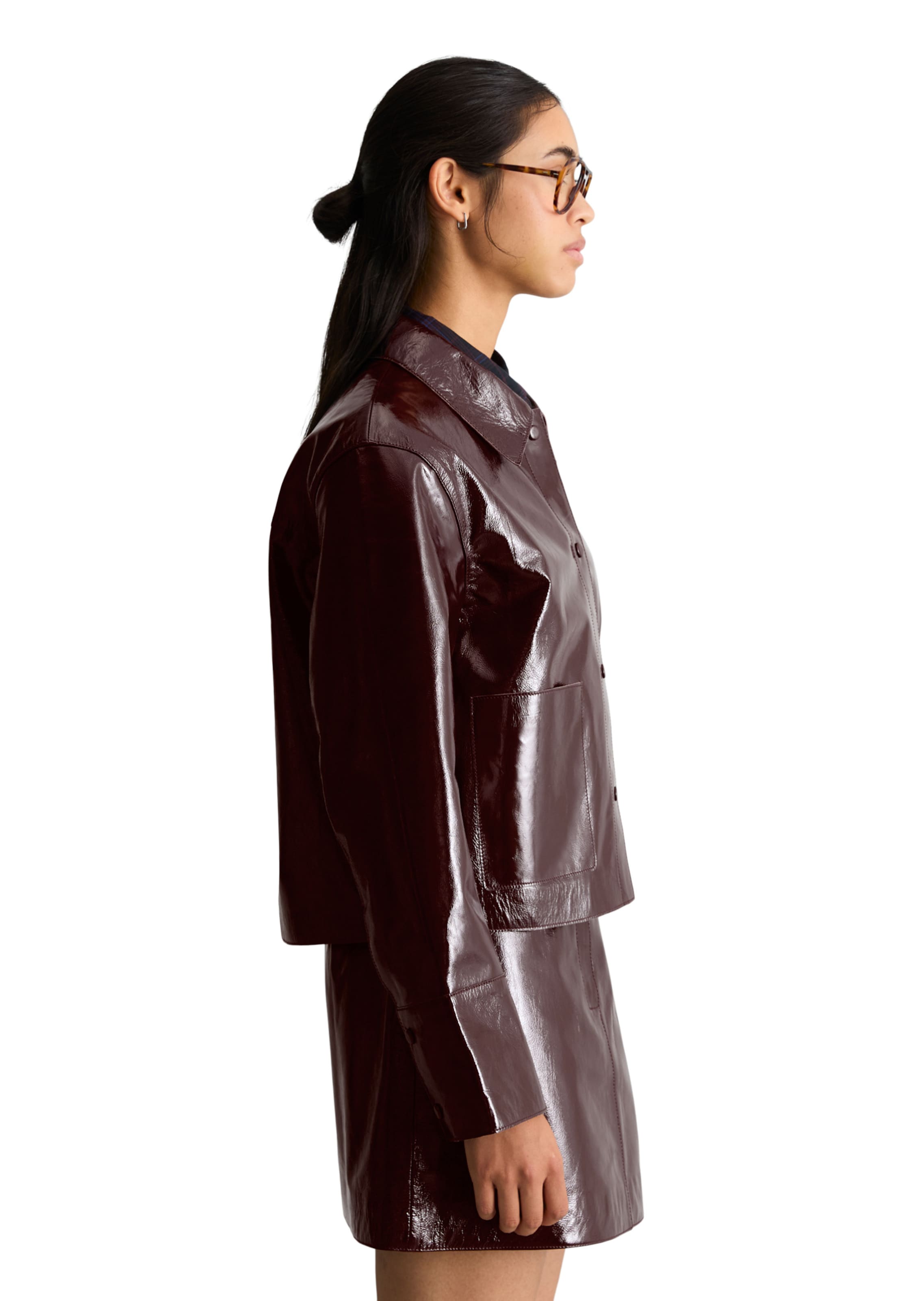 Marc O'Polo DENIM Between-season jacket in Red: side