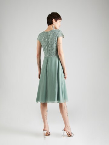 Robe de cocktail SWING en vert