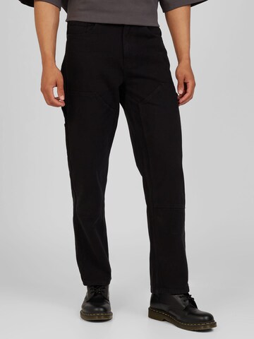 TOPMAN Loosefit Jeans i svart: framsida