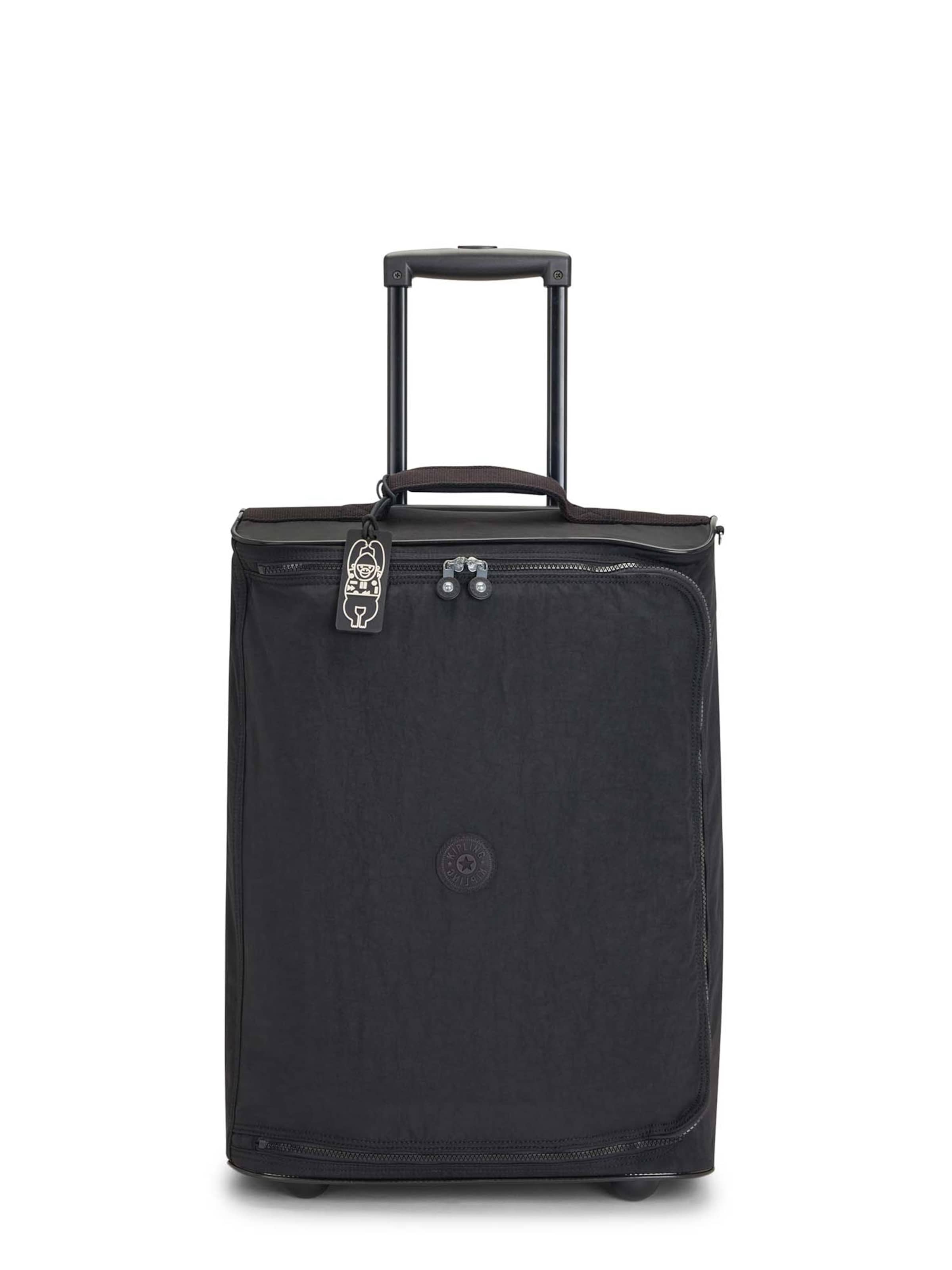 KIPLINGKovčeg na kotače 'Teagan' - crna boja: prednji dio