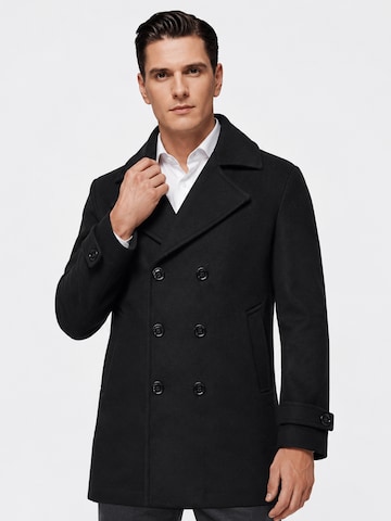 ALLTHEMEN Winter Coat 'Winterglanz' in Black