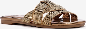 Mule Derimod en bronze : devant