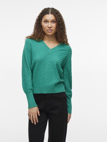 Pull-over VILA en vert : devant