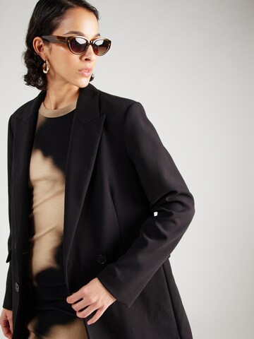 Stefanel Between-Seasons Coat in Black