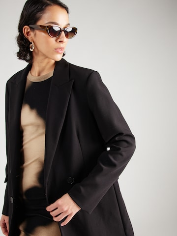 Stefanel Ανοιξιάτικο και φθινοπωρινό παλτό σε μαύρο