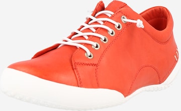 COSMOS COMFORT Αθλητικό παπούτσι με κορδόνια σε κόκκινο: μπροστά
