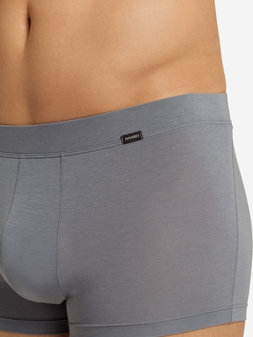Hanro Boxershorts 'Natural Function' in Grau