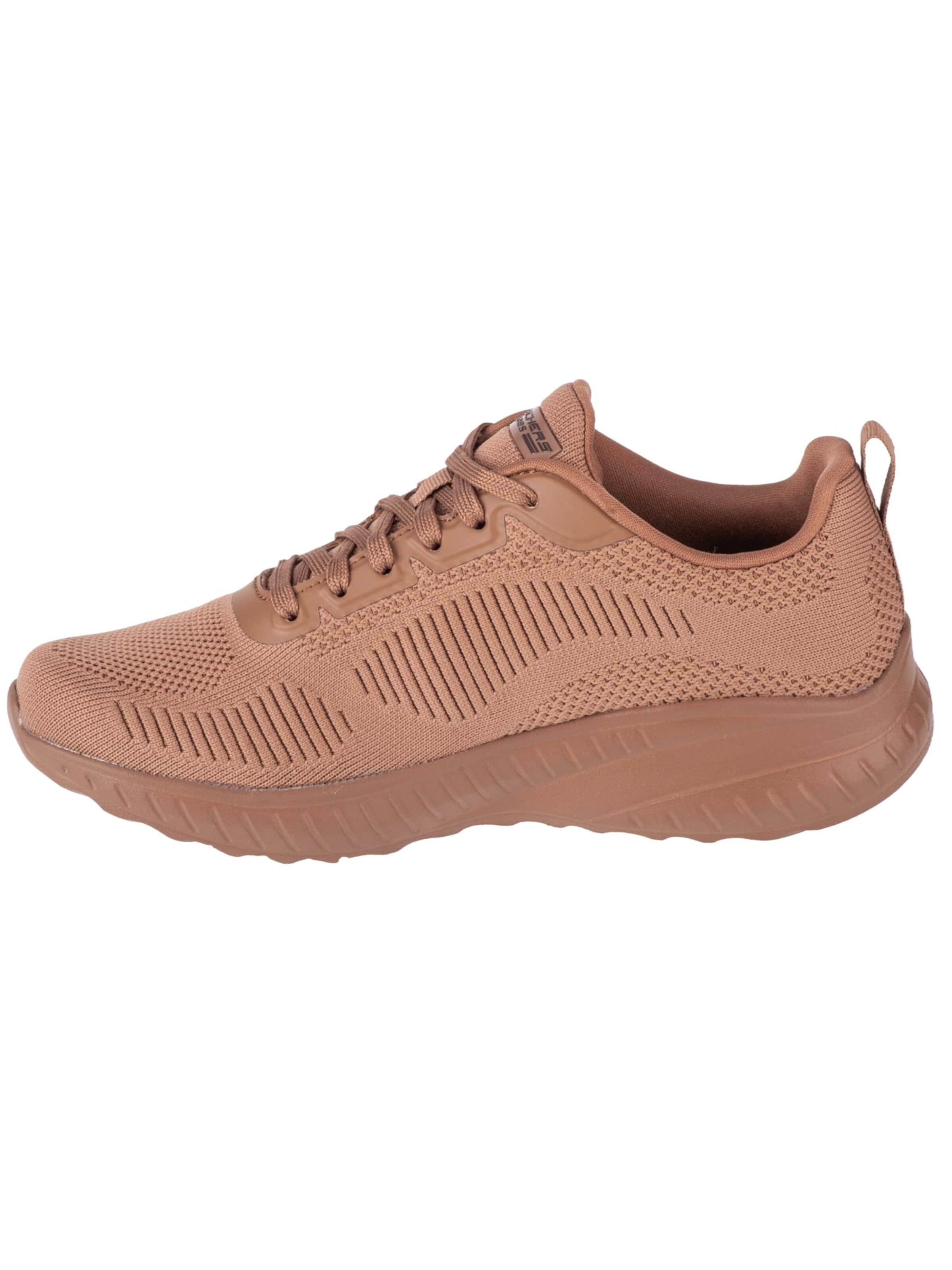 Baskets basses 'Skechers Bobs Squad Chaos - Face Off' SKECHERS en marron : devant