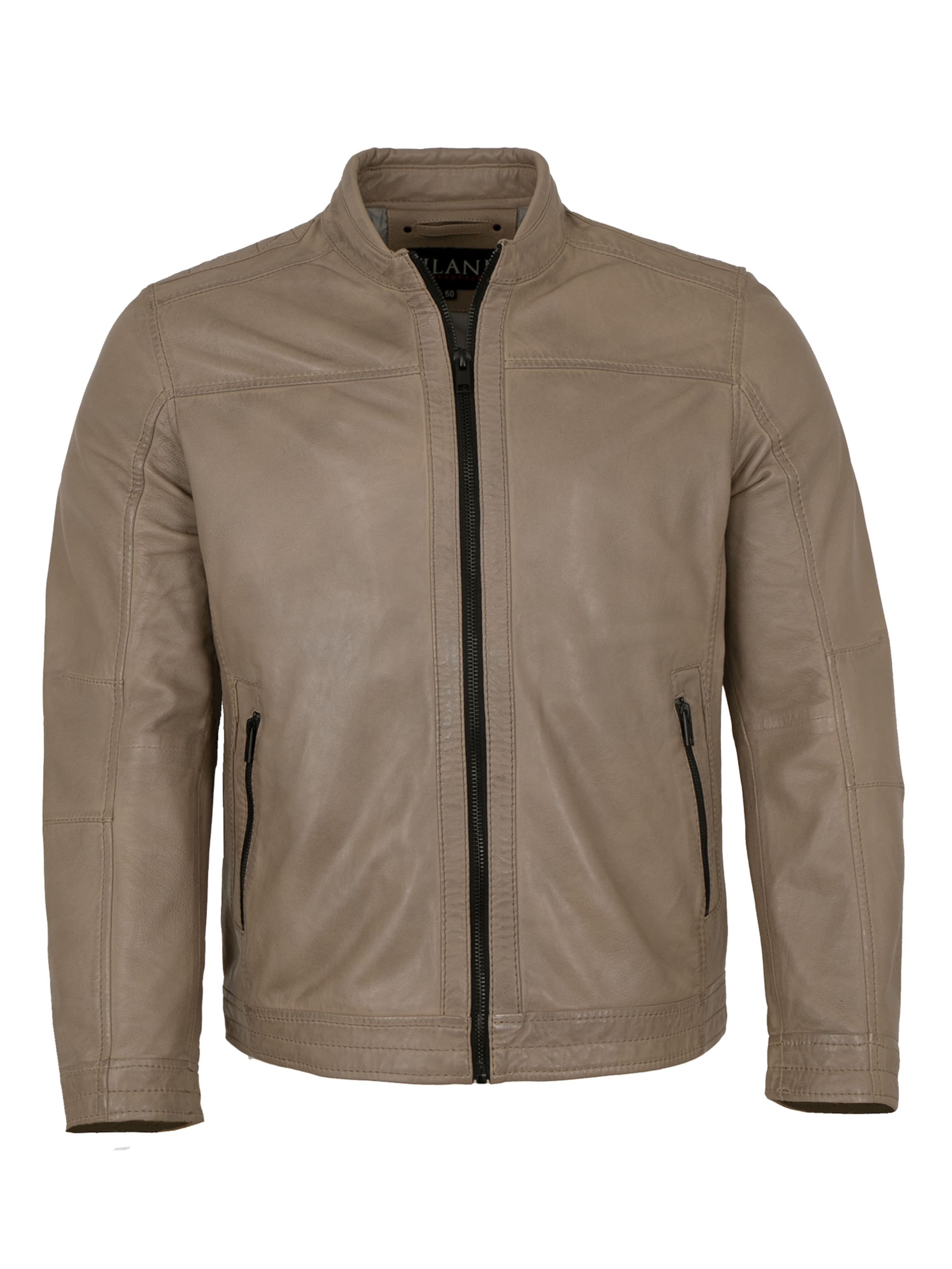 Jilani Between-Season Jacket 'Ragon' in Grey: front