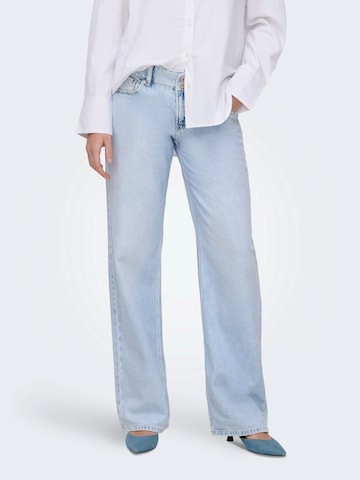 ONLY Wide Leg Jeans 'ONLEZRA' i blå: forside