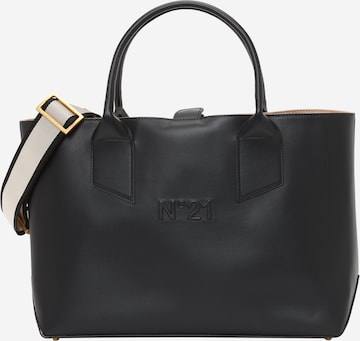 N°21 "Чанта тип ""Shopper""" в черно: отпред