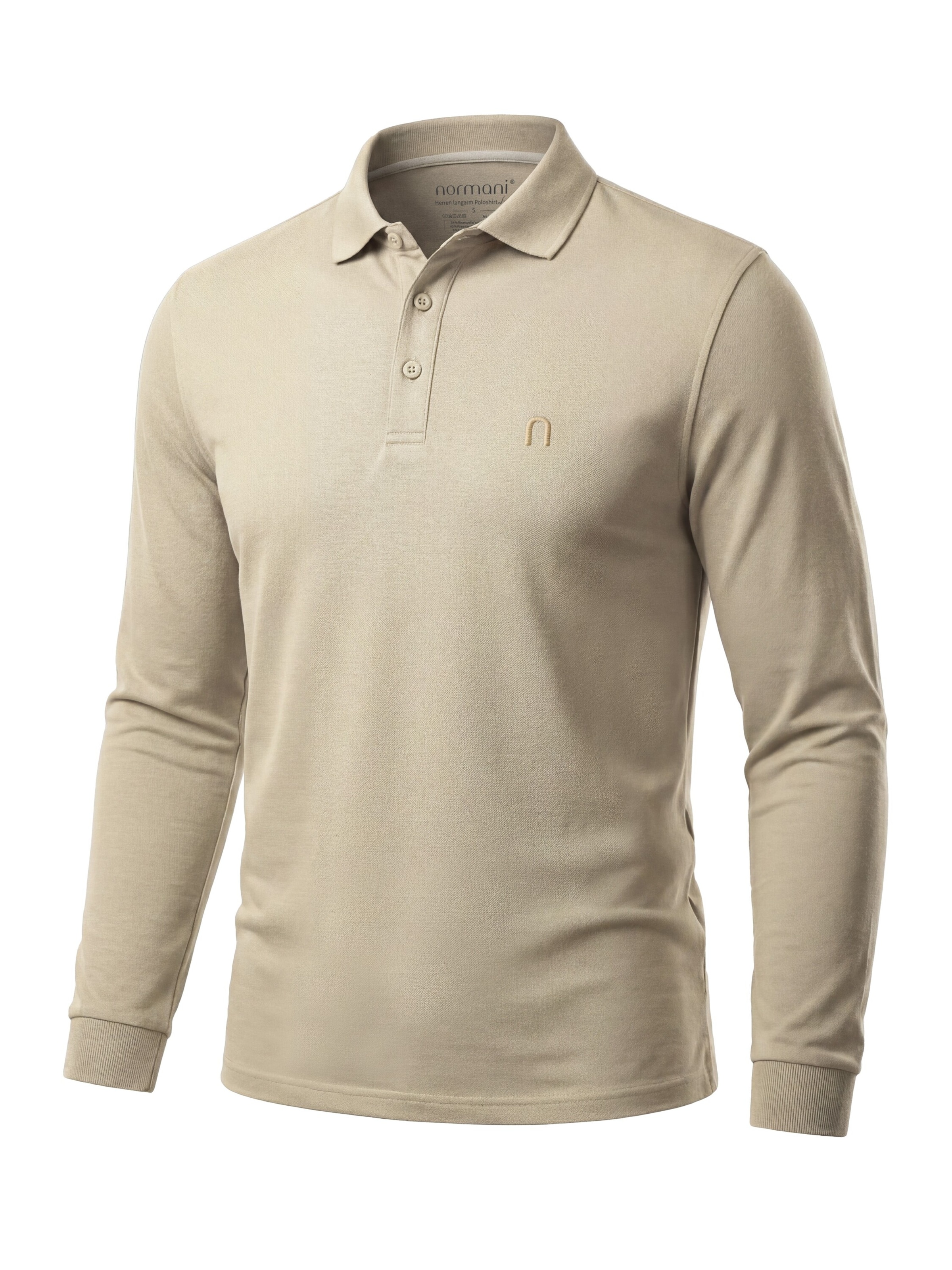normani Shirt 'Lyroe' in Beige: voorkant