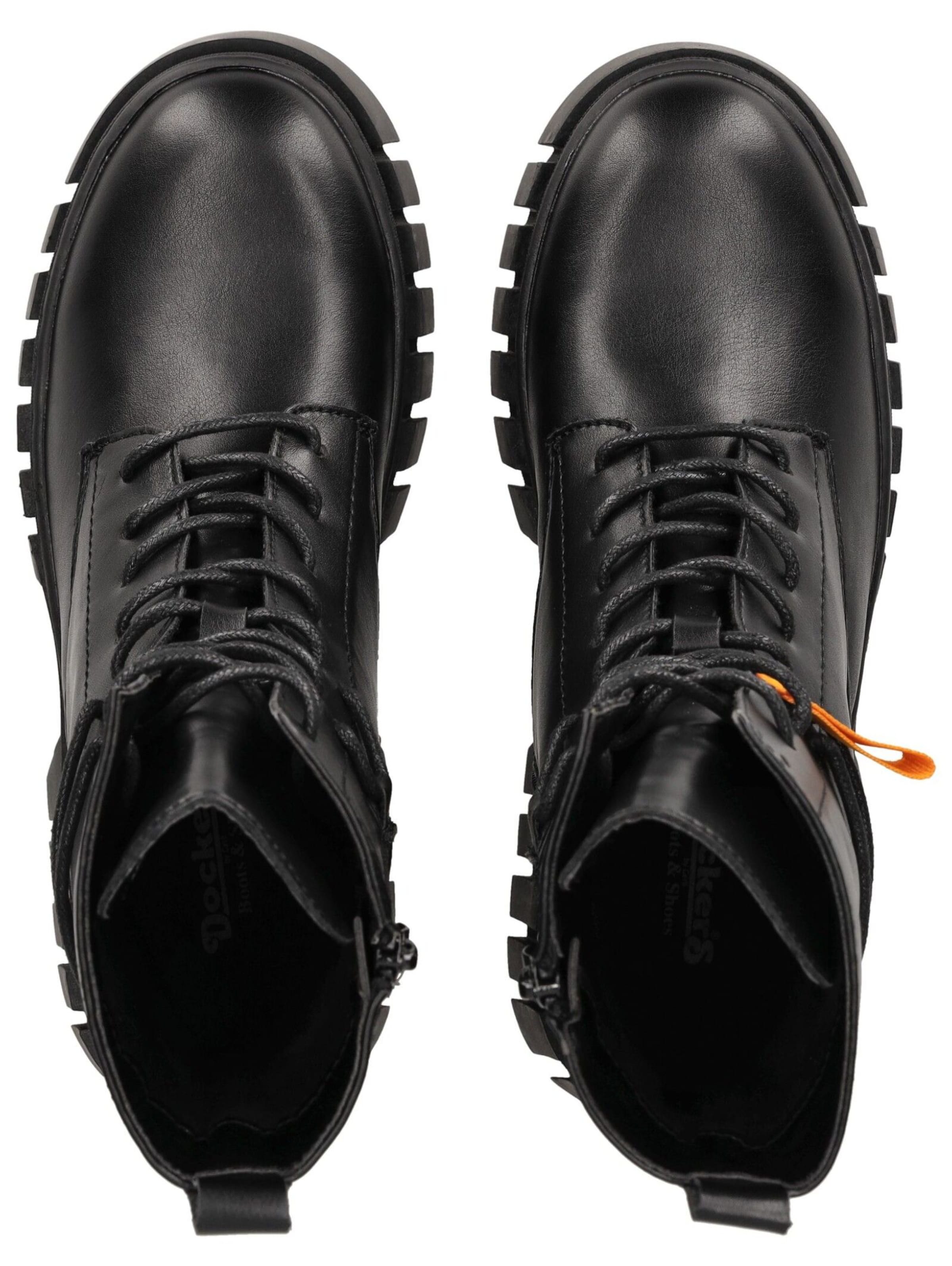 Dockers by Gerli Schnürstiefelette in Schwarz