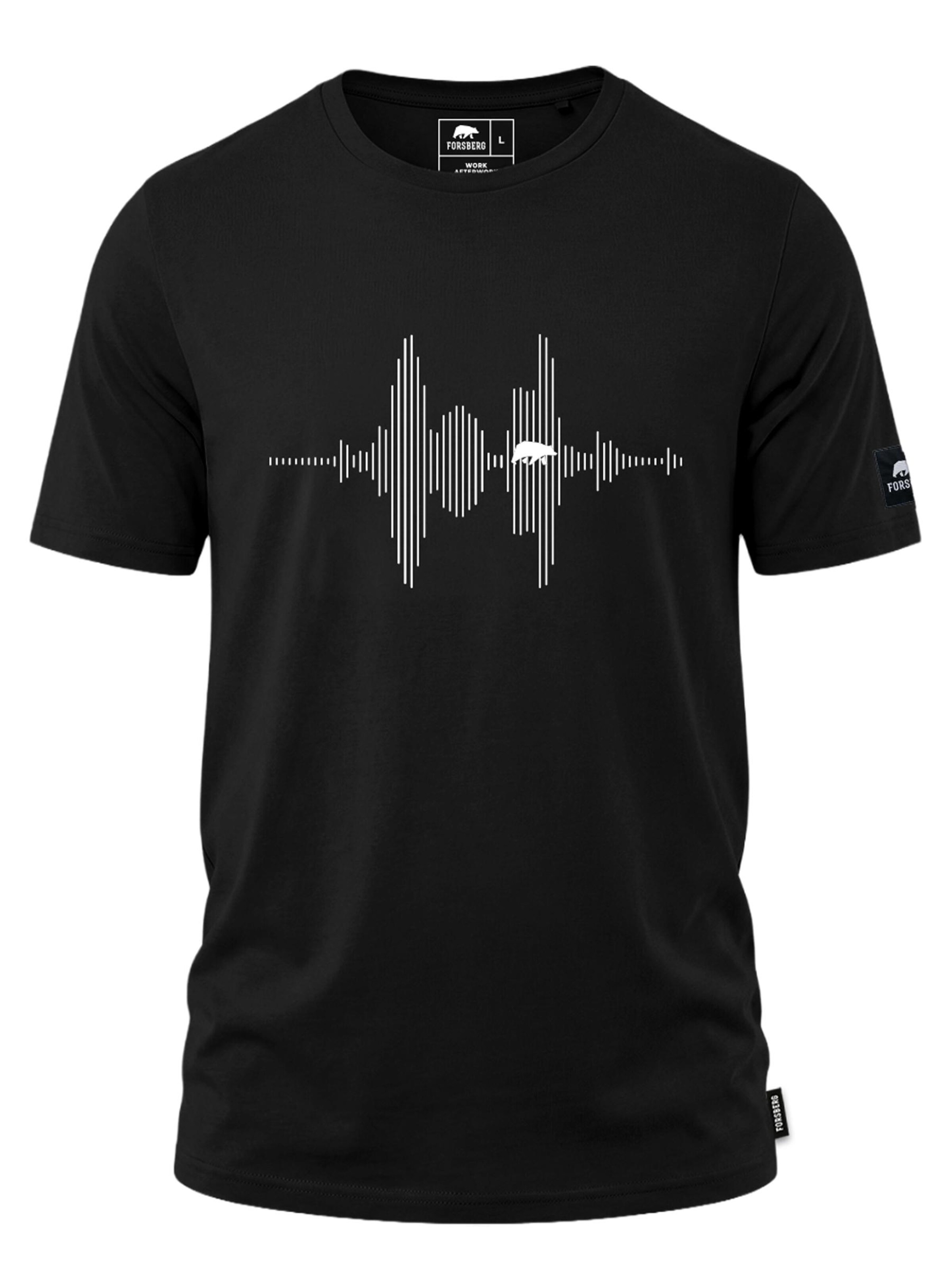 FORSBERG Shirt in Black: front