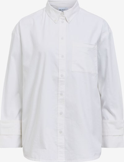 OBJECT Bluse 'OBJLilou' i S i hvid, Produktvisning