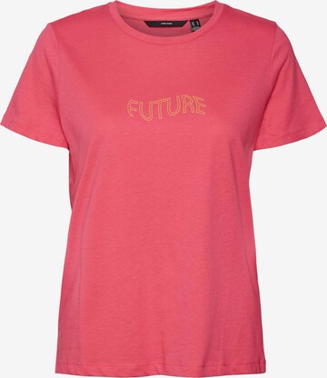 VERO MODA - Camiseta 'NUI FRANCIS' en rosa: frente