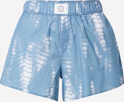 HOLLISTER Pyjamasbukser i røgblå / hvid, Produktvisning