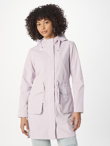 Parka mi-saison 'Marydale' mazine en violet : devant