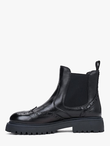Estro Chelsea boots '60616-00' i svart