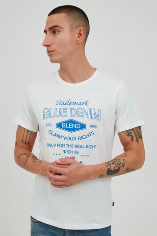 T-Shirt 'Adam' BLEND en blanc : devant