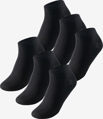 uncover by SCHIESSER Ankle Socks in Black: front