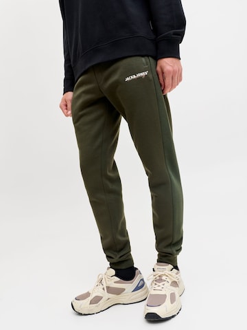 JACK & JONES - Tapered Pantalón 'JPSTGordon' en verde